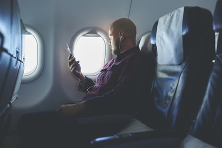 Travel Mobile App flight alerts