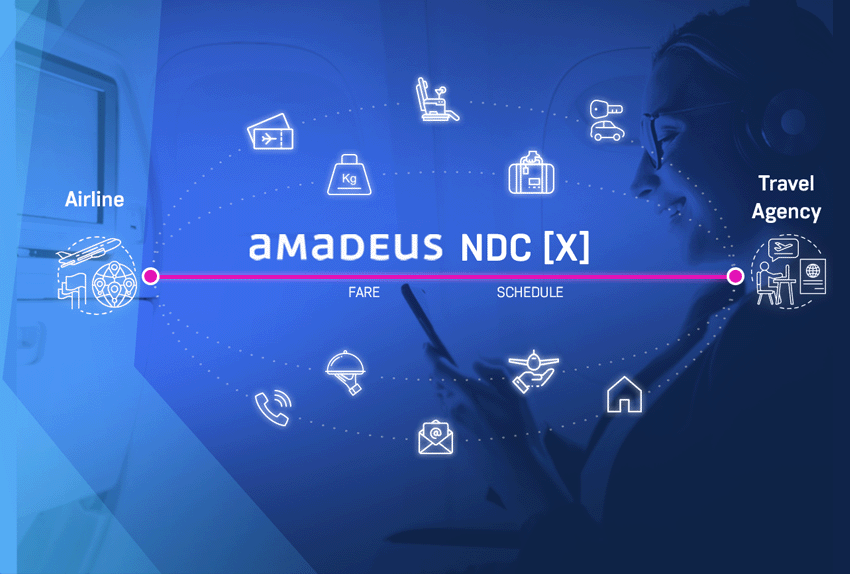 Amadeus NDC [X] in IRIX booking engine