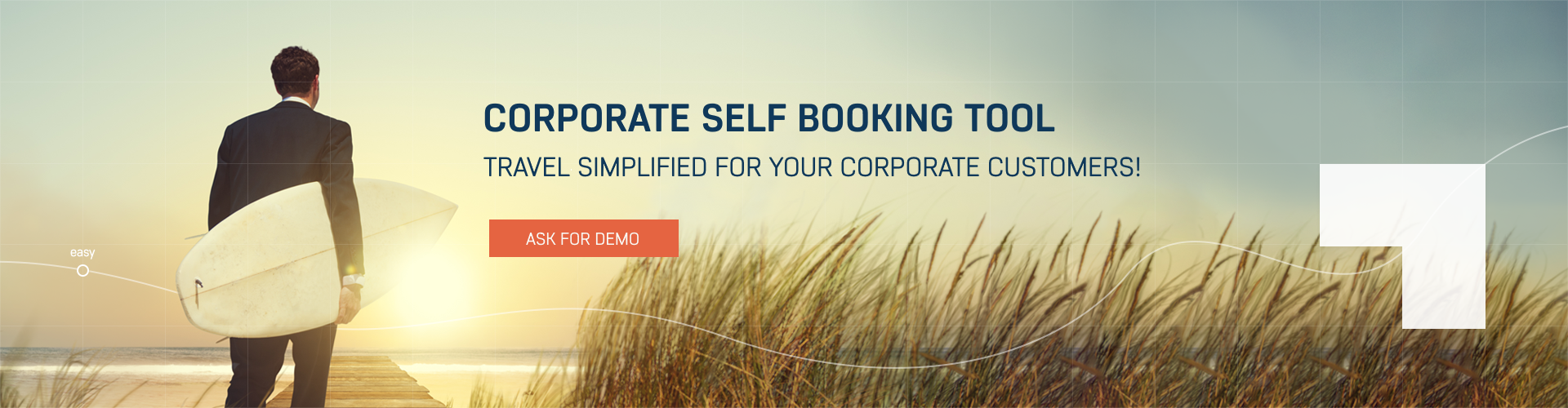 Corporate Self Booking Tool Features