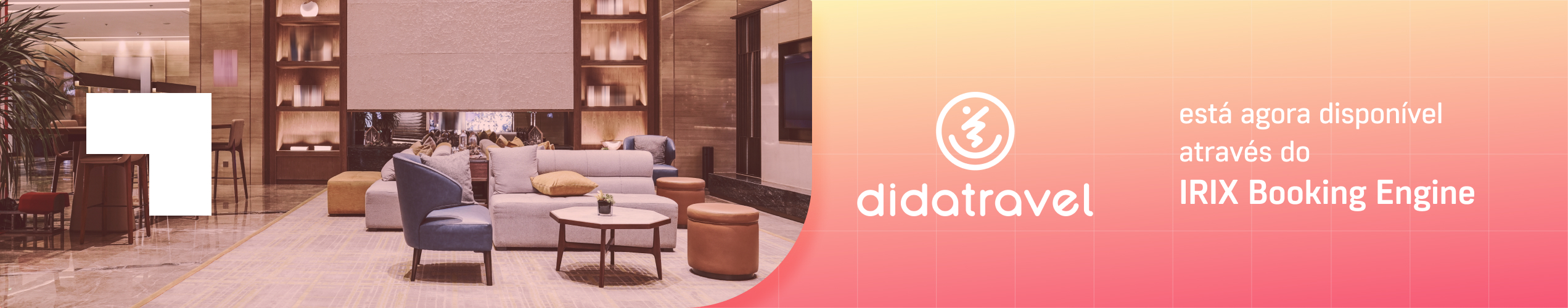 DidaTravel está agora disponível através do IRIX Booking Engine