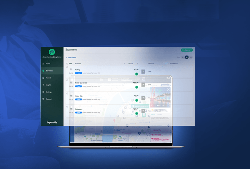 Expensify integration in NOVA