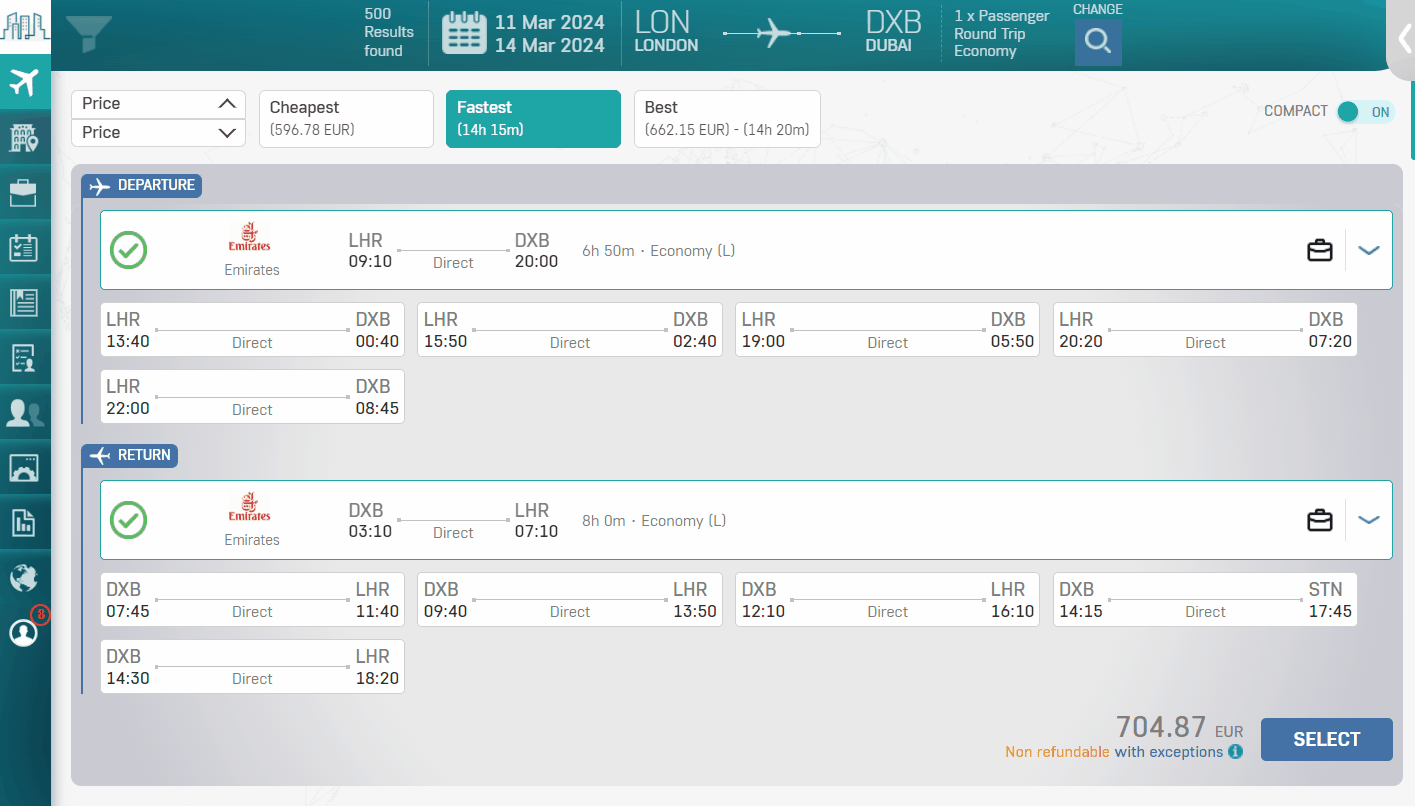 branded fares  -  Animation