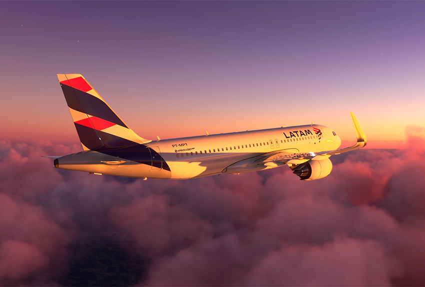 LATAM Airlines in IRIX Booking Engine