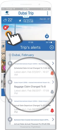 Real-time-flight-notifications