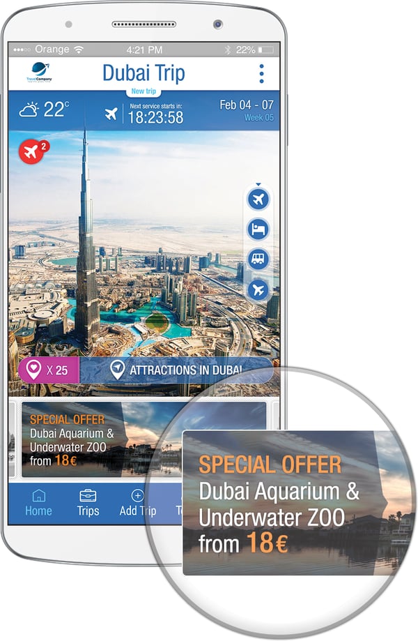 dcs plus | TravList, travel mobile app