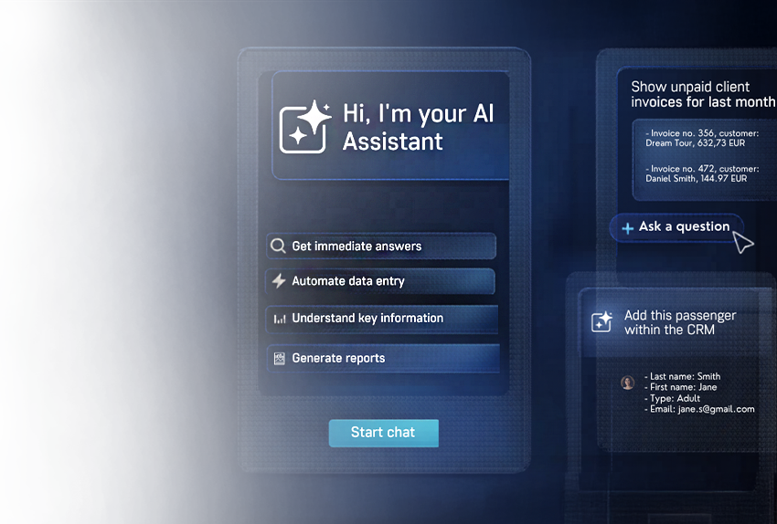 TINA AI-powered Travel ERP