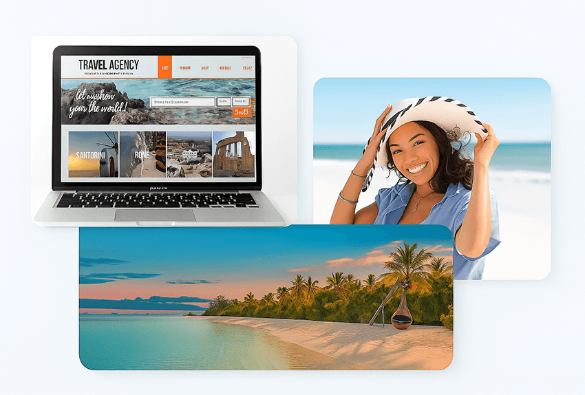 TRIP website builder by dcs plus