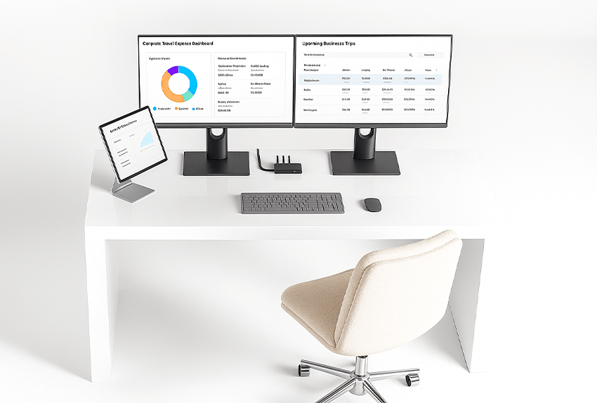 corporate portal powered by TINA Travel ERP-1