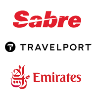 dcs plus and sabre, travelport, emiraptes partnerships