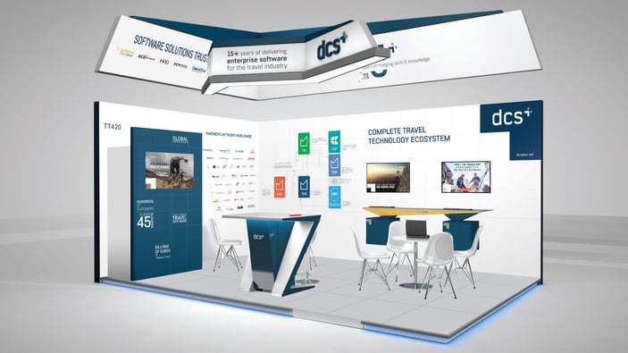 dcs plus stand WTM London - TT420