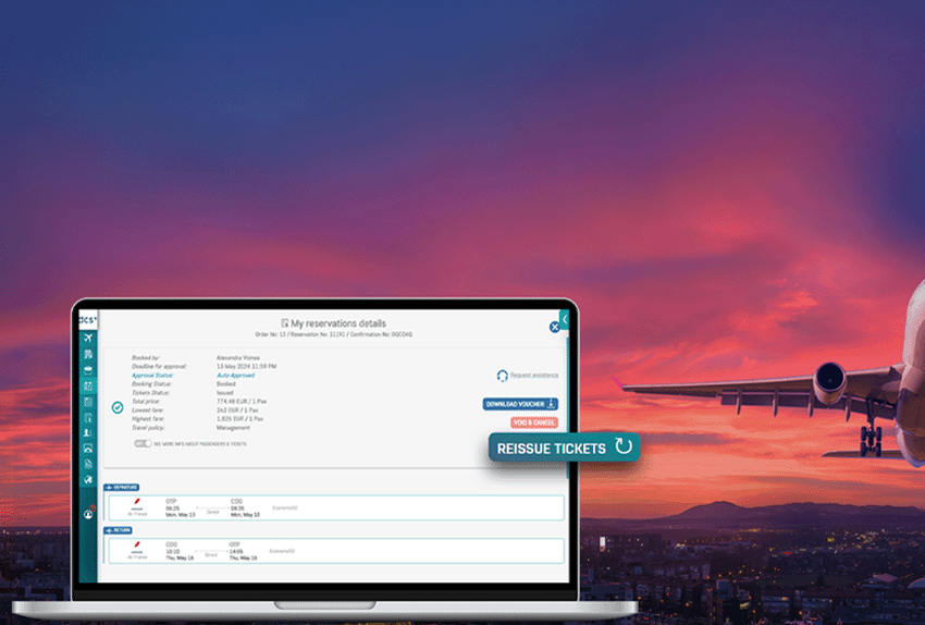 flight reissue in NOVA