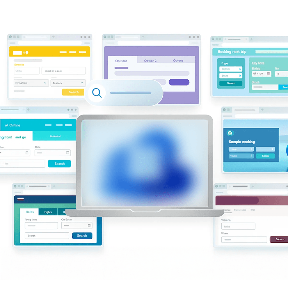 personalized user experience NOVA corporate self booking tool