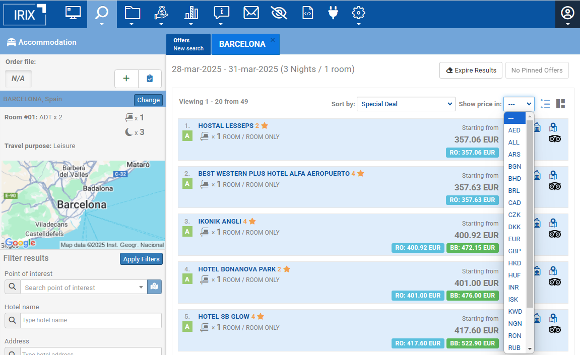 Reseller Currency display 