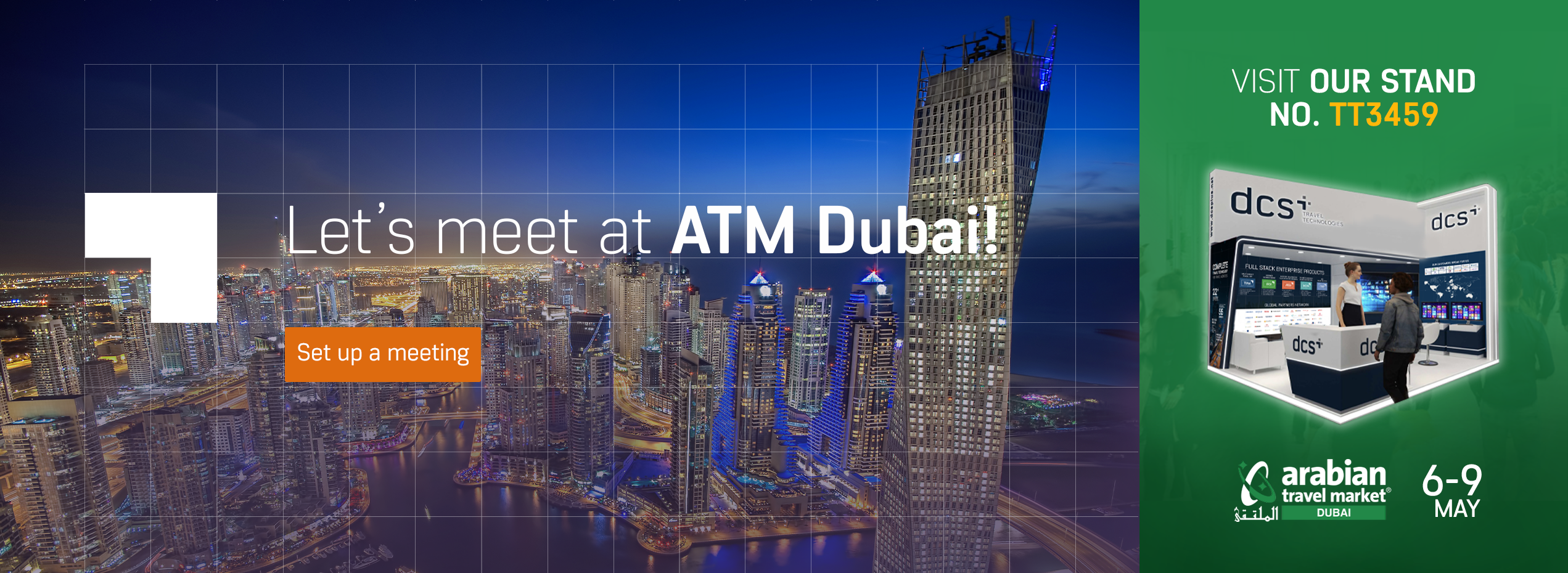 dcs plus attends ATM Dubai 2024