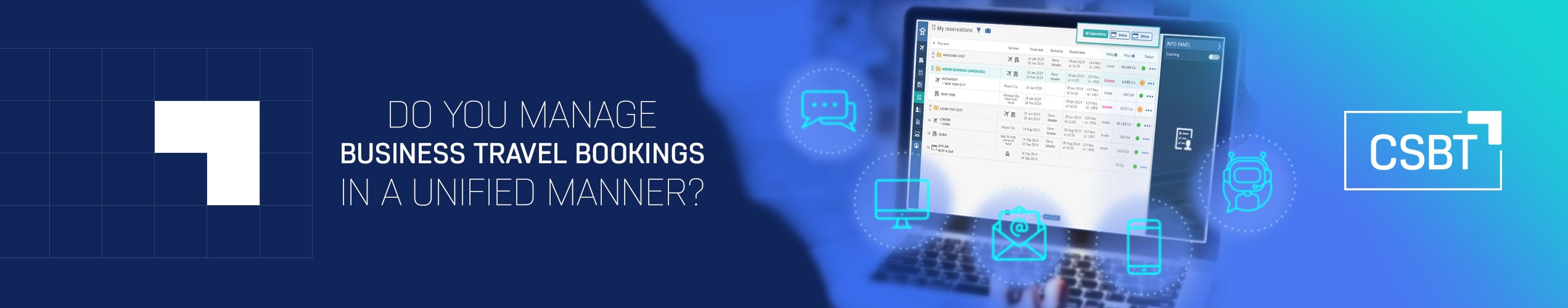 dcs plus | Manage business travel bookings in a unified manner